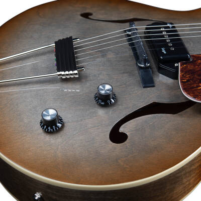 5th Avenue Kingpin II DLX Electric Guitar with Gigbag - Copper Burst