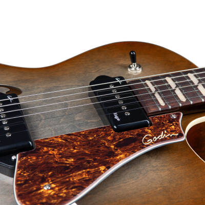 5th Avenue Kingpin II DLX Electric Guitar with Gigbag - Copper Burst
