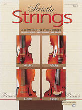 Alfred Publishing - Strictly Strings Book 1 - Accompagnement de piano