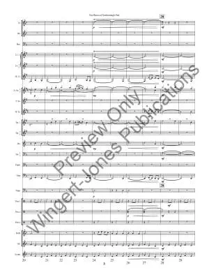 The Rains of Scarborough Fair - Standridge - Concert Band - Gr. 3