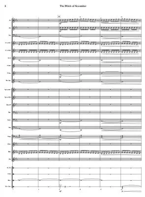 Witch of November - Jensen - Concert Band - Gr. 2