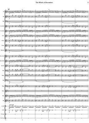 Witch of November - Jensen - Concert Band - Gr. 2