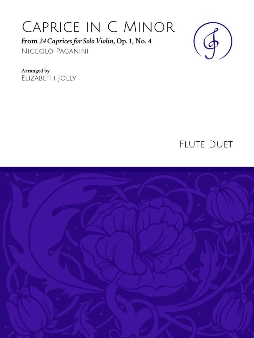 Caprice in C Minor from \'\'24 Caprices for Solo Violin,\'\' Op. 1, No. 4 - Paganini/Jolly - Flute Duet