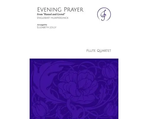 Jolly Music LLC - Evening Prayer - Humperdinck/Jolly - Flute Quartet