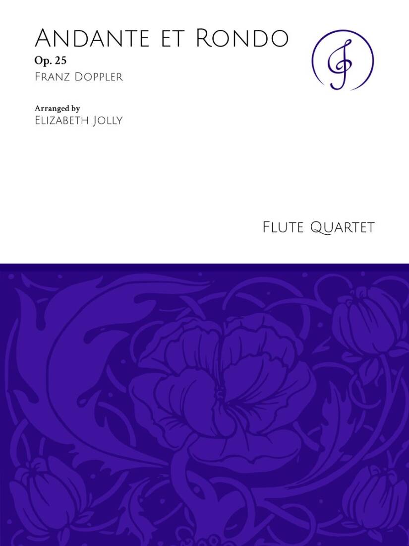 Andante et Rondo, Op. 25 - Doppler/Jolly - Flute Quartet