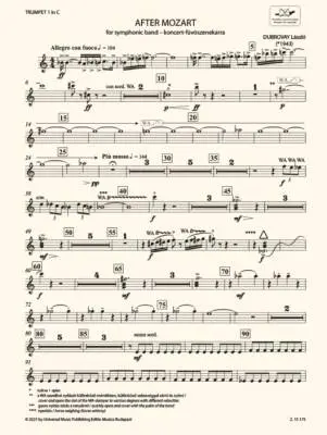 After Mozart - Dubrovay  - Concert Band - Gr. 5