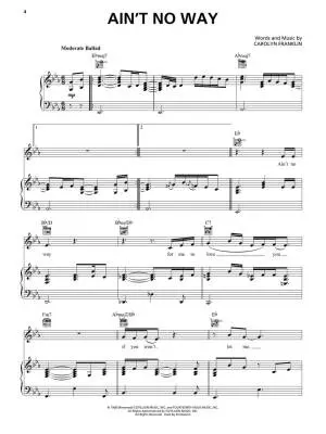 Respect - Franklin/Hudson - Piano/Vocal/Guitar - Book