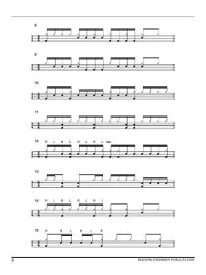 Modern Drummer: Carl Palmer Applied Rhythms - Drumset - Book
