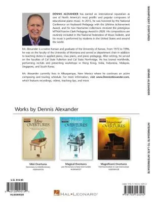 Magnificent Overtures - Alexander - Piano - Book