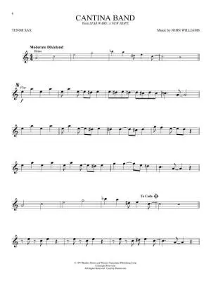 Star Wars: Music from All 9 Films - Williams - Tenor Saxophone - Book