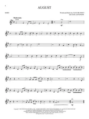 Folklore and Evermore Selections - Swift - French Horn - Book/Audio Online