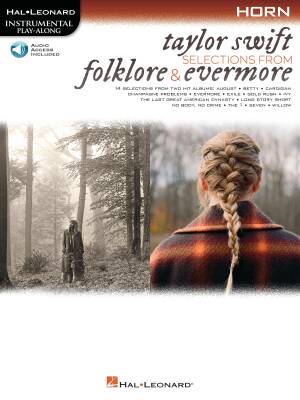 Hal Leonard - Folklore and Evermore Selections - Swift - French Horn - Book/Audio Online