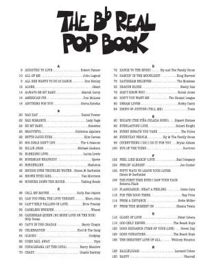 The Real Pop Book, Volume 1 - Bb Instruments - Fake Book