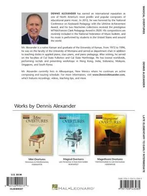 Magical Overtures - Alexander - Piano - Book