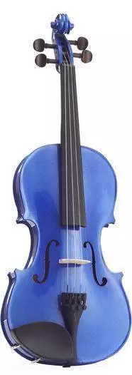 Harlequin Violin Outfit Marine Blue 4/4