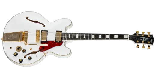 Alex Lifeson 1976 ES-355 Reissue Electric Guitar with Hardshell Case - Alpine White