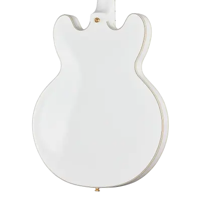 Alex Lifeson 1976 ES-355 Reissue Electric Guitar with Hardshell Case - Alpine White