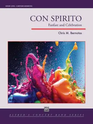 Alfred Publishing - Con Spirito - Bernotas - Concert Band - Gr. 4