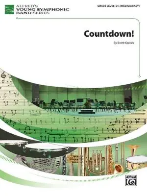 Alfred Publishing - Countdown! - Karrick - Concert Band - Gr. 2.5