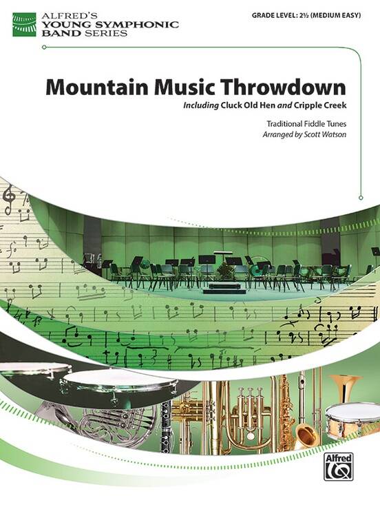 Mountain Music Throwdown - Watson - Concert Band - Gr. 2.5