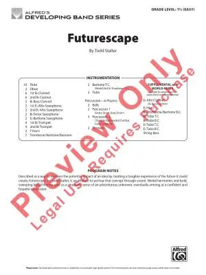 Futurescape - Stalter - Concert Band - Gr. 1.5