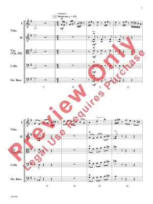 A.I. Recomposes J.S. - Bach/Meyer - String Orchestra - Gr. 4