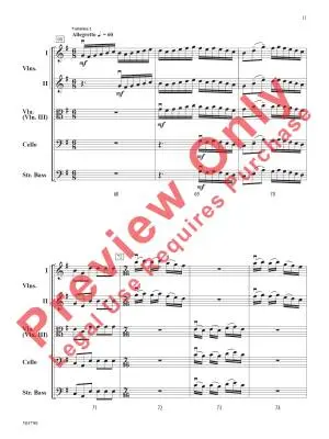A.I. Recomposes J.S. - Bach/Meyer - String Orchestra - Gr. 4