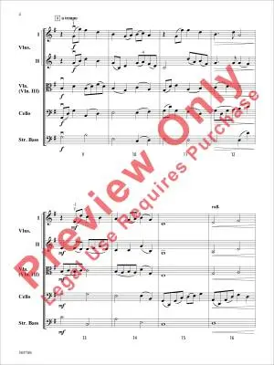 Footprints - Bernotas - String Orchestra - Gr. 3