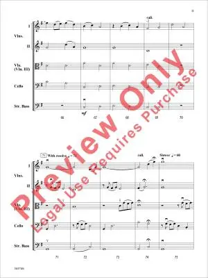 Footprints - Bernotas - String Orchestra - Gr. 3