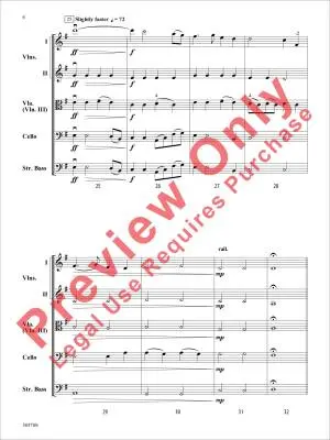 Footprints - Bernotas - String Orchestra - Gr. 3