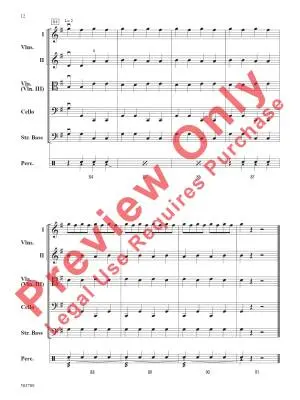 Mother Ginger - Tchaikovsky/Monday - String Orchestra - Gr. 1.5