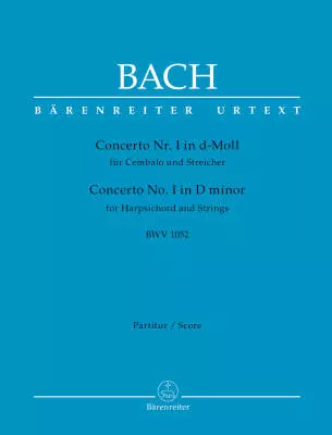 Baerenreiter Verlag - Concerto for Harpsichord and Strings no. 1 D minor BWV 1052 - Bach/Breig - Full Score