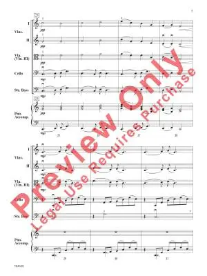 A Welsh Lullaby (Suo Gan) - Meyer - String Orchestra - Gr. 2
