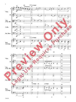 A Welsh Lullaby (Suo Gan) - Meyer - String Orchestra - Gr. 2