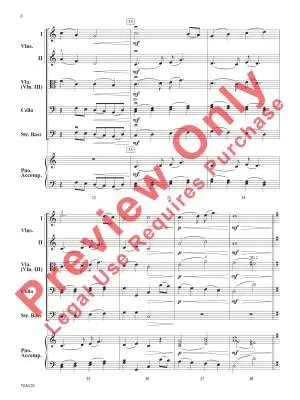 A Welsh Lullaby (Suo Gan) - Meyer - String Orchestra - Gr. 2