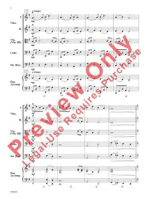 A Welsh Lullaby (Suo Gan) - Meyer - String Orchestra - Gr. 2