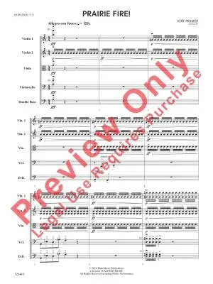 Prairie Fire! - Mosier - String Orchestra - Gr. 5