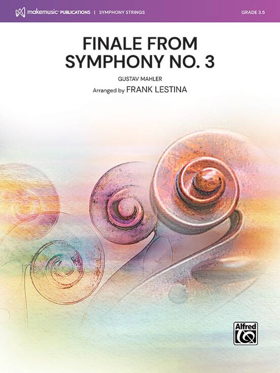 Finale From Symphony No. 3 - Mahler/Lestina - String Orchestra - Gr. 3.5