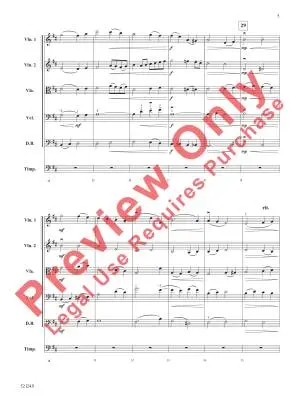 Finale From Symphony No. 3 - Mahler/Lestina - String Orchestra - Gr. 3.5
