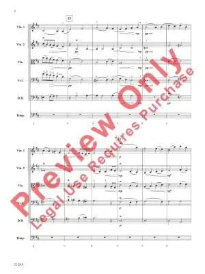 Finale From Symphony No. 3 - Mahler/Lestina - String Orchestra - Gr. 3.5