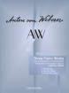 Carl Fischer - Three Piano Works (Op. Posthumous) - Webern\/Shaftel - Book