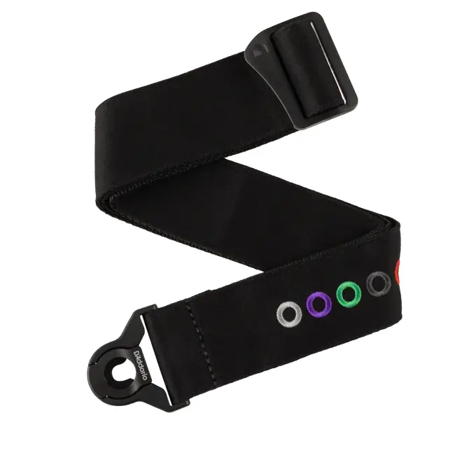 Auto Lock Woven Guitar Strap with Ball End