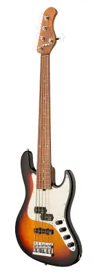 MetroExpress 21-Fret Hybrid P/J 5-String Bass with Morado Fingerboard - Tobacco Sunburst
