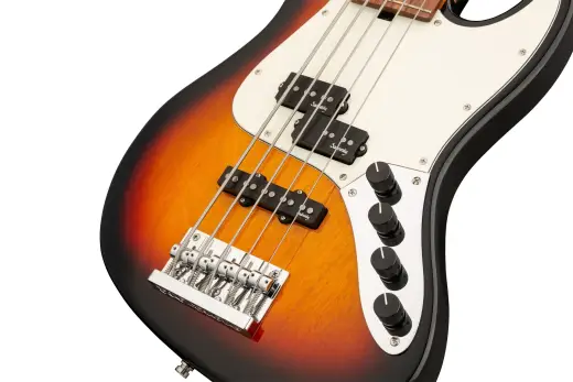 MetroExpress 21-Fret Hybrid P/J 5-String Bass with Morado Fingerboard - Tobacco Sunburst