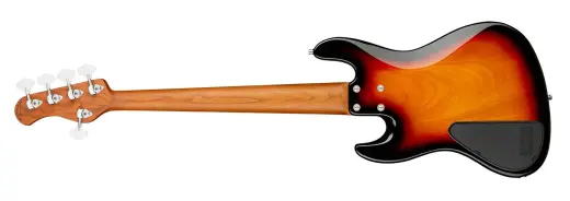 MetroExpress 21-Fret Hybrid P/J 5-String Bass with Morado Fingerboard - Tobacco Sunburst