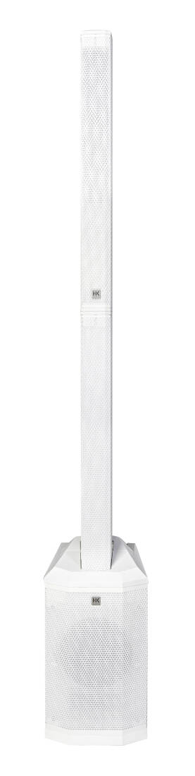 Polar 8 Mark II Powered Loudspeaker Column - White