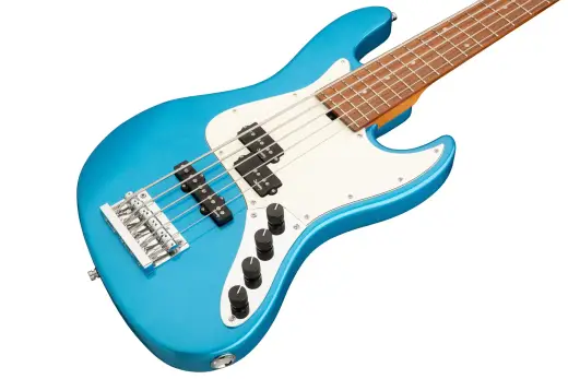 MetroExpress 21-Fret Hybrid P/J 5-String Bass with Morado Fingerboard - Ocean Blue