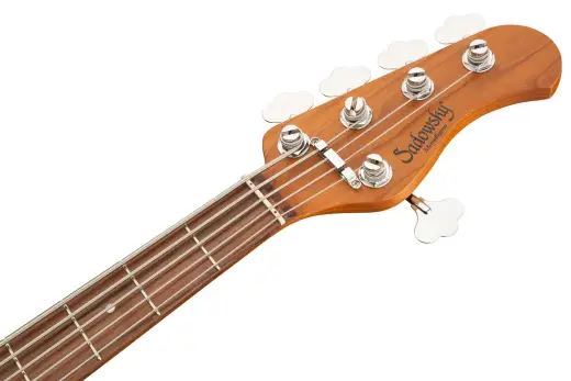 MetroExpress 21-Fret Hybrid P/J 5-String Bass with Morado Fingerboard - Sage Green