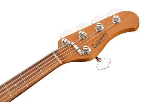 MetroExpress 21-Fret Hybrid P/J 5-String Bass with Morado Fingerboard - Champagne