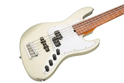 MetroExpress 21-Fret Hybrid P/J 5-String Bass with Morado Fingerboard - Champagne